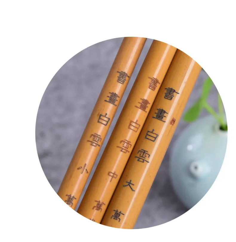 Calligraphy Brushes Chinese Mixed Woolen Hair Brush Pen Regular Script Calligraphy Painting Brush Pen Caligrafia Tinta China