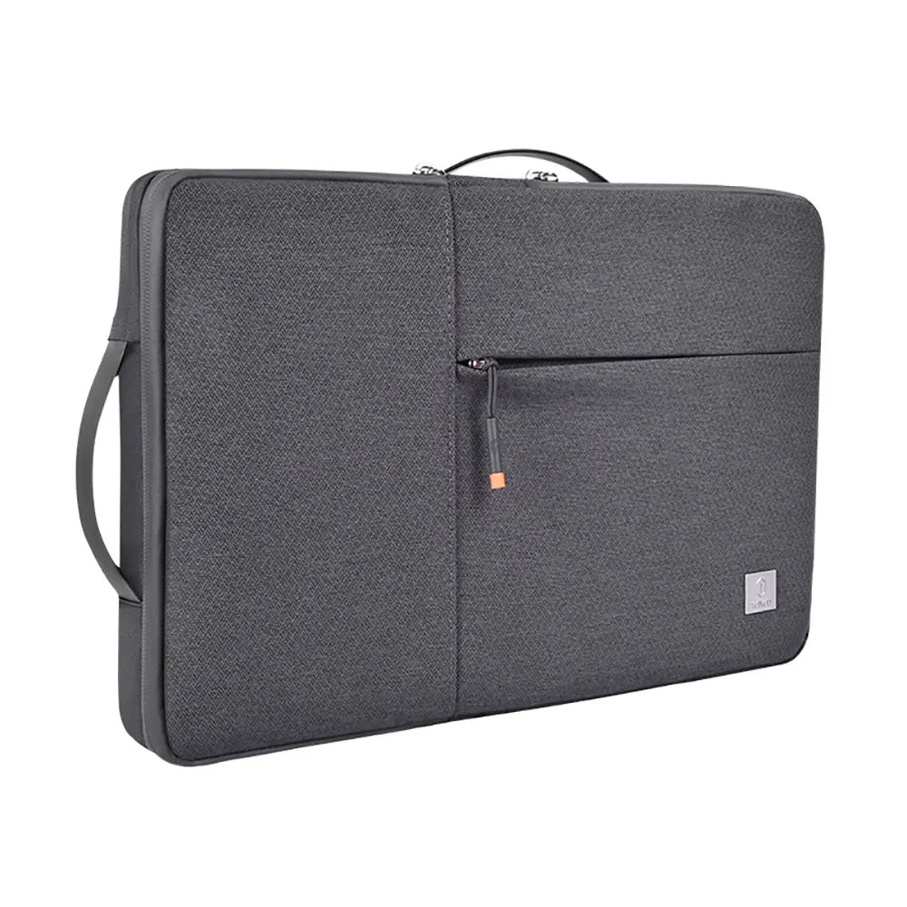 WIWU New Portable Laptop Sleeve 13 14 Double Layer Laptop Bag for MacBook Air 15 Air 13 2025 Case Waterproof Bag for Laptop 15.6