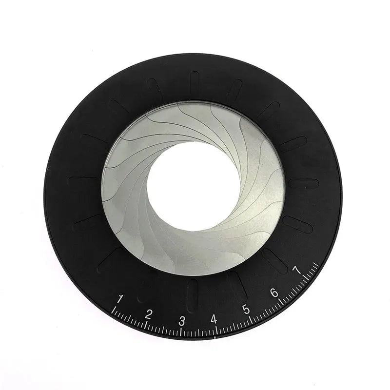 Creative Rotatable Round 304 Stainless Steel Flexible Circle Drawing Ruler Compass Multifunction Adjustable Metal Measuring Tool