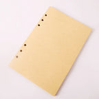 A5 A6 A7 50 Sheet Loose-leaf Colorful Refill Inner Page Line Blank Grid Inner Page Inside Paper Stationery
