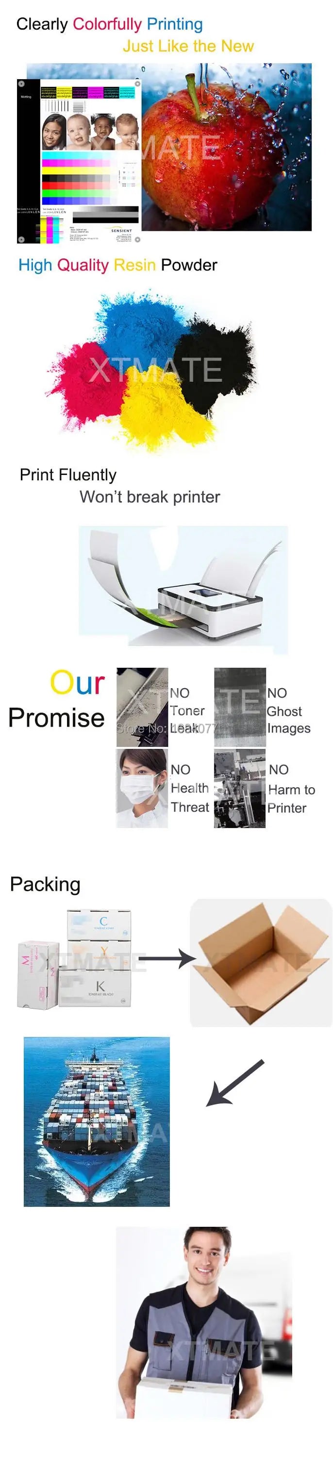 1.1K 0.9K 204A Toner cartridge CF510A CF511A CF512A CF513A for HP M154nw 154a M180nw M180n M181fw M154 laser toner cartridge