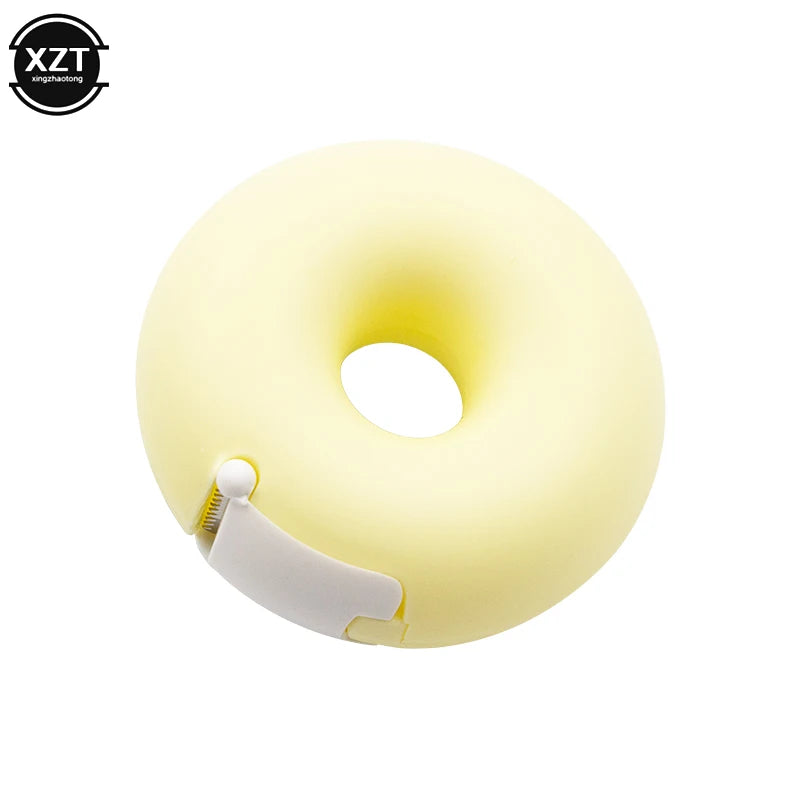 Newest Candy Color Masking Tape Cutter Design Of Love Heart/Donut Shape Washi Tape Cutter Office Tape Dispenser School Supply