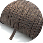 5yards/Lot 6mm Glitter Elastic Ribbon Sewing Elastic Band Fiat Rubber Band For Waist Band Stretch Rope DIY Mask Lanyard