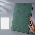 A5/B5 Thickened Notebook 100sheets Grid Square Diary Notebooks and Journals Soft Pu Leather Sketchbook School Stationery