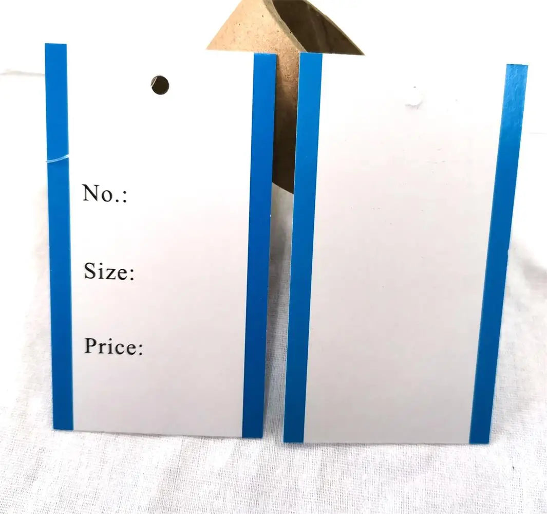 Free Shipping Stock Clothing Price Hang Tag/Garment Size Tag/Clothing Printed Label/Custom Clothing Paper Hang Tag 200 Pcs a Lot