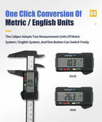 Digital Caliper Electronic Vernier Caliper Plastic Digital Ruler Calibrator Pachometer digital Micrometer Measuring Tool Caliber
