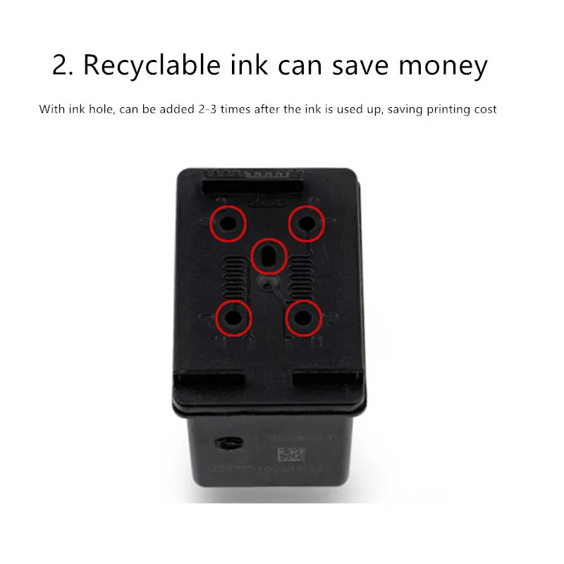 Compatible for HP 60 XL Ink Cartridge for HP60 60xl Deskjet F2480 F2420 F4480 F4580 F4280 D2660 D2530 D2560 PhotoSmart C4680