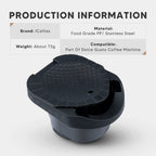 icafilas Reusable Adapter for Dolce Gusto Piccolo xs Maker & for Nescafe Genio S Plus Nespresso Coffee Capsule Convert Holder