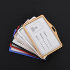 Retractable Badge Reel with Card Holder Reel Clip Key Ring Retractable ID Card Holder Key Chain Holders for Office Name Tag