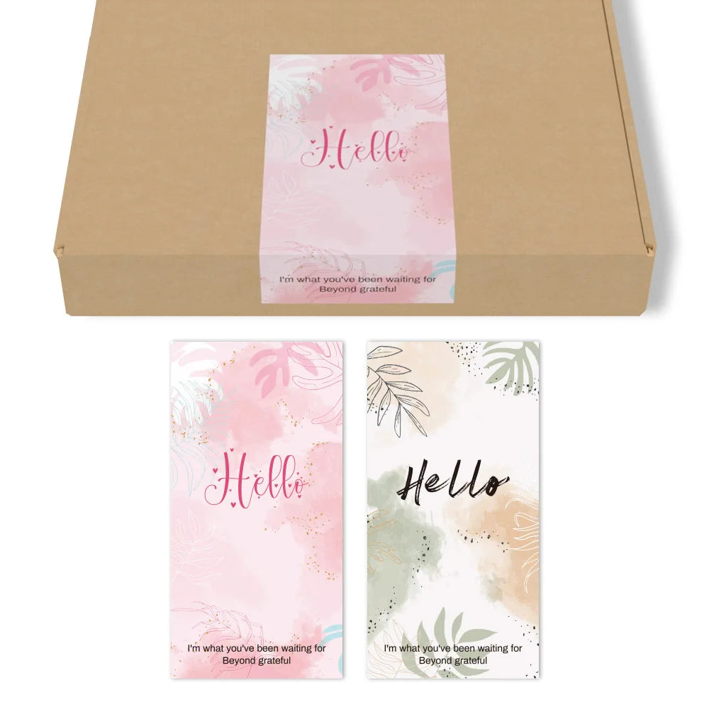 10-50pcs ' Especially For You' Rectangle Stickers 5*10cm Thank you Small Business Sticker Labels For Express Package Decor