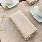 12pcs Table Napkins Wedding Party Dinner Table White Cloth Napkin Restaurant Home Napkins Cotton Linen Handkerchie 4 Size