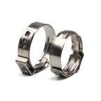 Pipe Clamp High Quality 10 PCS Stainless Steel 304 Single Ear Hose Clamps Assortment Kit Single 5.3-31mm Multiple specifications