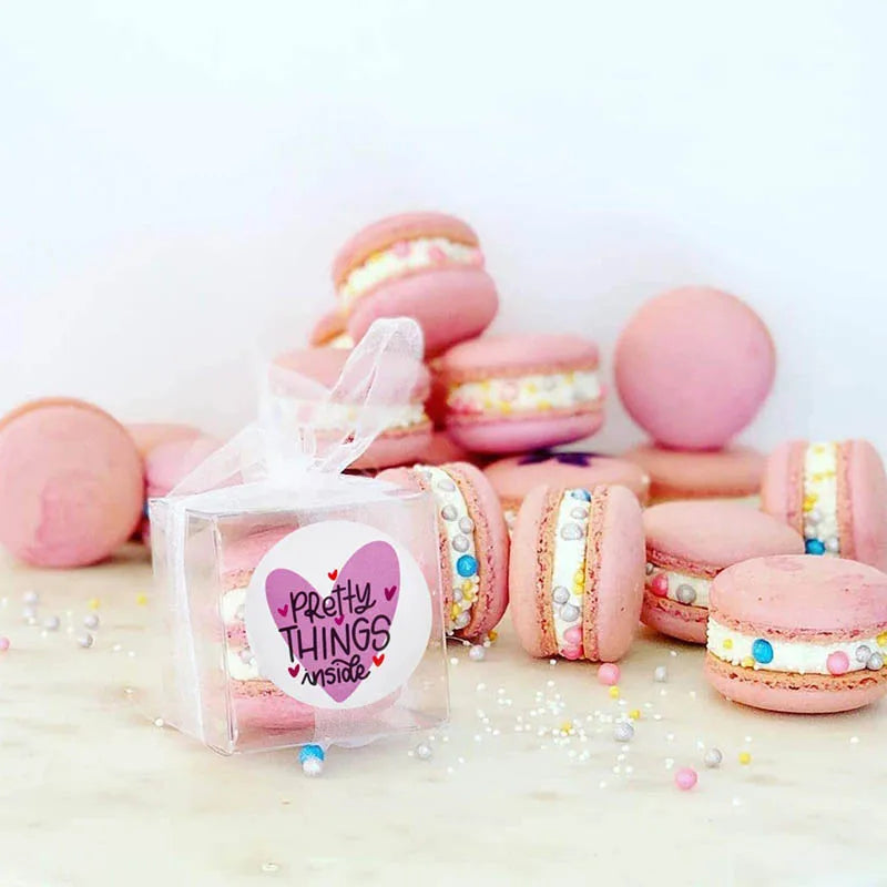 50-500Pcs“Open Me Already" Stickers 1inch Thank You Sticker For Gift Box Decoration Stationery Envelope Postcards Sealing Labels