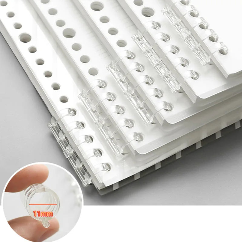 Mini 5 Holes Puncher A5 B5 A4 Loose Leaf Notebook Paper Puncher Tool Loose-leaf Binding Ring Student Office Stationery Supplies