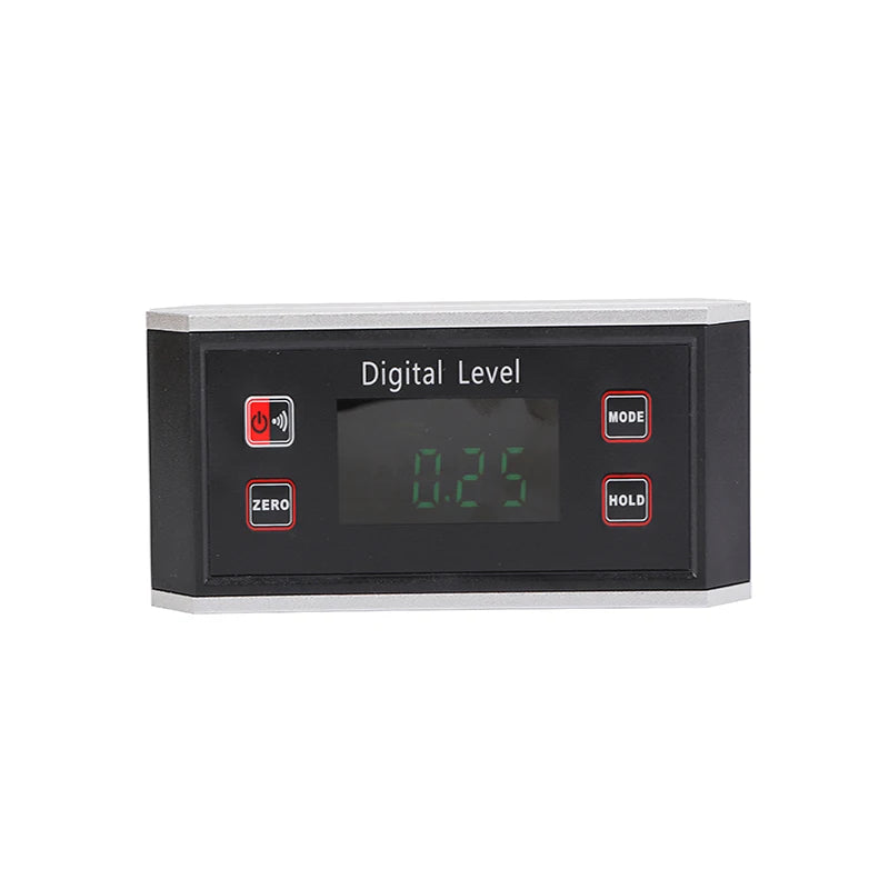 IP65 Digital LCD Protractor Angle Finder Level Inclinometer Magnetic V-Groove 0~360 Degree Inclinometer Level Box with Magnet