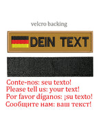 Embroidery Custom Patch  Hook And Loop Backing Iron On Sewing ID Tag Name Stripes For Clothing Dog Collar Harness Backpacks Hat