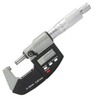 IP54 0.001mm Electronic Outside Micrometer 0-25mm Digital Micrometer Caliper Gauge Meter Micrometer Carbide Tip Measure Tools