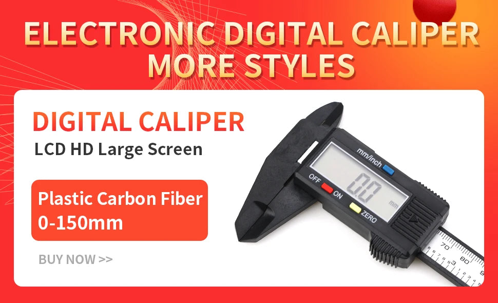 IP54 Calipers Stainless Steel Digital Pachymeter Caliber Measuring Tools Carpenter Tools Electronic Caliper Metal Vernier Ruler
