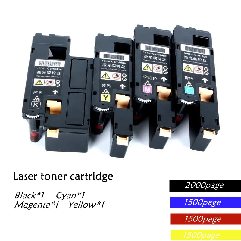 6020 For Xerox Phaser 6020 6022 Workcentre 6025 6027 Color Toner Cartridge Laser Printer 106R02759 106R02756 106R02757 106R02758