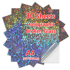 10-100 Sheets A4 self-adhesive Matte Printable Vinyl Sticker Paper for Inkjet printer DIY Crafts Copy Paper Inkjet Printer Paper