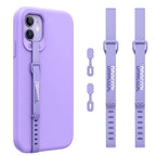 2pcs Soft TPU clear Wristband Hand Band silicone Grip Phone Hand Finger Ring Holder Strap Ropes For Samsung For iPhone kickstand
