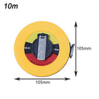 10/15/20/30/50M Tape Measure Circular Glass Fiber Leather Tape Measure Carpenter Metric Measuring Meter Tape Measure Tools