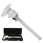 Dial Calipers 0-150 mm 0.02mm High Precision Industry Stainless Steel Vernier Caliper Shockproof Metric Measuring Tool