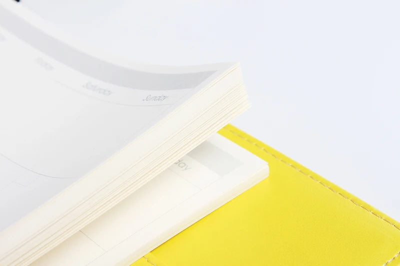 Diary 2025 Classic 6 Holes Binder Notebook Inner Paper Core/refilling Inner Papers:line,grid,dots,list,daily Weekly Monthly Plan