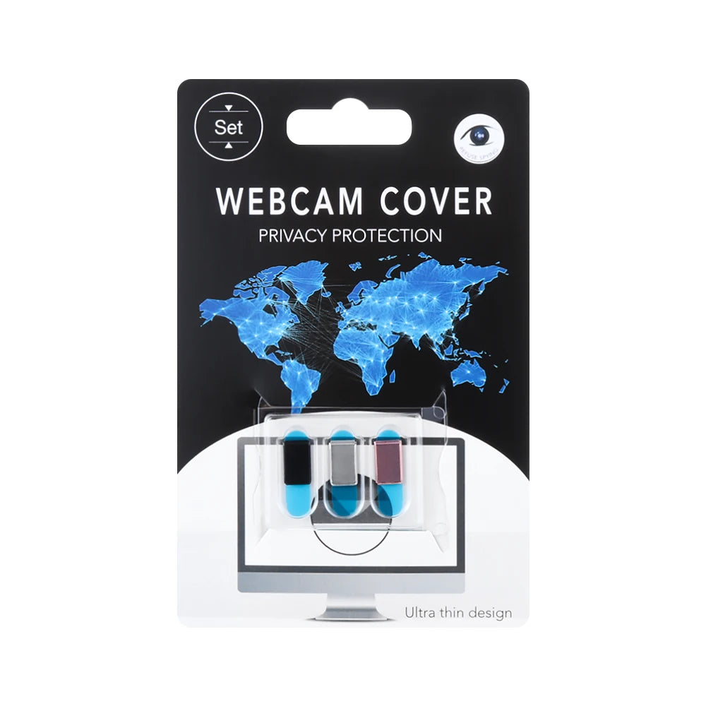 1/3Pcs Metal Webcam Cover Slider Shutter Privacy Protection Ultra Thin Camera Sticker for Laptop Smartphone Computer Universal