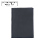 100% Genuine Leather Cover A5A6B6 Sketchbook Planner with Grid Blank Insert Retro Notebooks and Journals Diary Cover Stationery