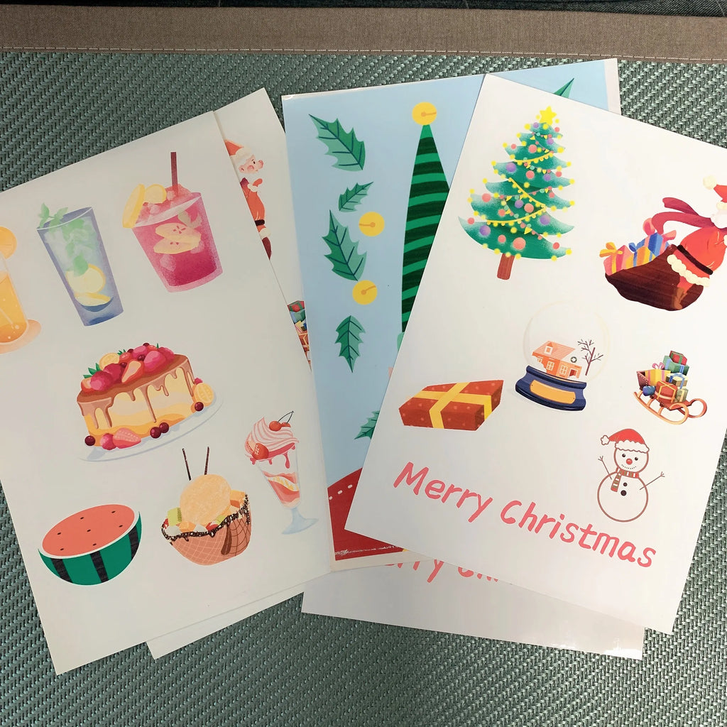 10/50pcs Waterproof sticker paper A4 Laser Inkjet Printer Paper White Glossy Transparent  Self Adhesive Sticker Label Copy Paper