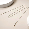 Fashion Reading Glasses Chain for Women Metal Sunglasses Cords Eyeglass Lanyard Hold Straps Eyewear Retainer