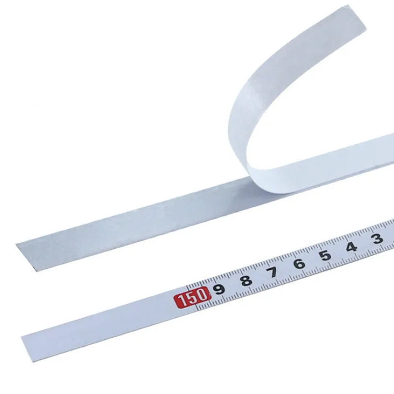 1-5m Stainless Steel Miter Track Tape Measure Self Adhesive Metric Scale Ruler Rust-Proof Durable and Wear-Resistan Ruler
