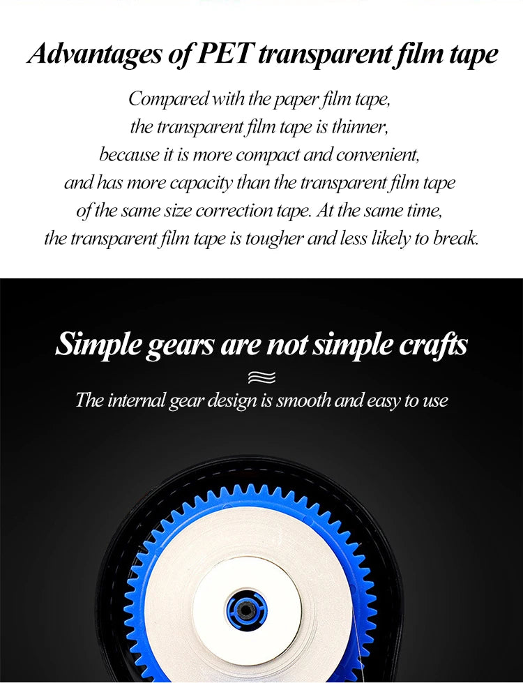 Correction Tape 12m/30m/60m Large-capacity Multi-specification Correct Belt Diary Scrapbooking Student School Office Supplies