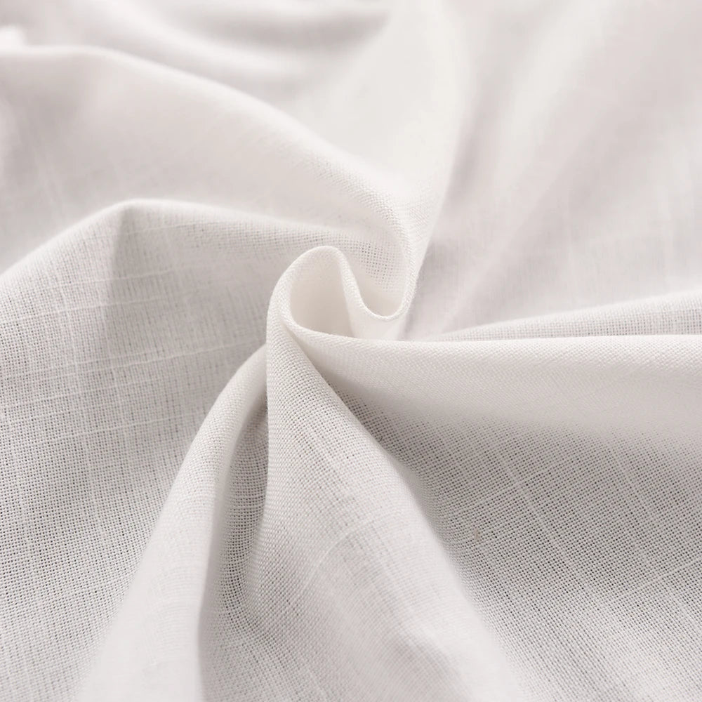 12pcs Table Napkins Wedding Party Dinner Table White Cloth Napkin Restaurant Home Napkins Cotton Linen Handkerchie 4 Size