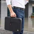 WIWU New Portable Laptop Sleeve 13 14 Double Layer Laptop Bag for MacBook Air 15 Air 13 2025 Case Waterproof Bag for Laptop 15.6