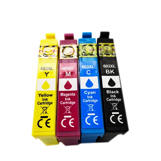 603XL Ink Cartridges for Epson 603 T603XL XP 2100 for Epson XP-3100 XP-2100 WF-2810 XP-3105 XP-4100 WF-2830 XP-2105 Printer