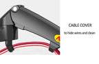 NB F150 F15T 3-12kg 100x100 Gas Spring Dual Arm Laptop Wall Mounted Bracket 13'-27' Notebook Holder Stand Aluminum Retractable