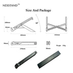 NEXSTAND K7 Laptop Stand Folding Portable Laptop House Office Ergonomic Stand Notebook Stand Notebook Suporte Laptop Accessories