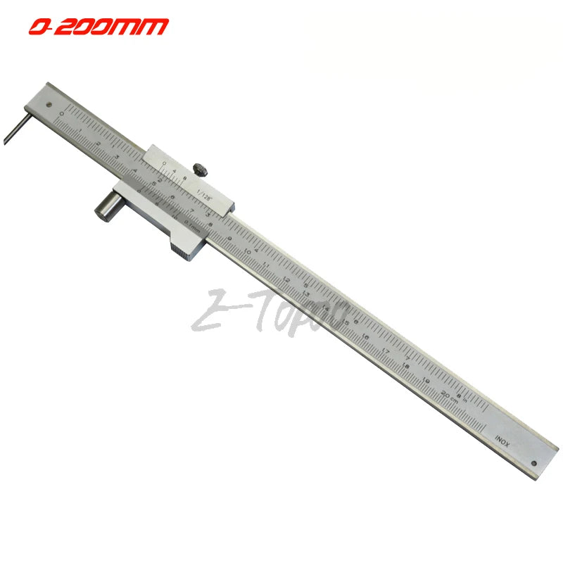 200mm 300mm 400mm 500mm Stainless Steel Parallel Marking Vernier Caliper Marking Gauge with Carbide Scriber Marking Gauge Tool