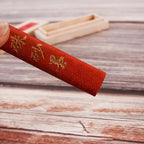 1pcs Hukaiwen Chinese Cinnabar Red Sumi-E ink Painting Ink Stick Set Calligraphy Brushes