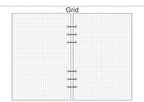 A5 A6 A7 Woodfree Printing Paper Planner Inner Pages For Filofax Creative Office Notebook Spiral Filler Papers Binder Inner Page