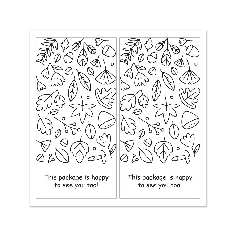 10-50pcs ' Especially For You' Rectangle Stickers 5*10cm Thank you Small Business Sticker Labels For Express Package Decor