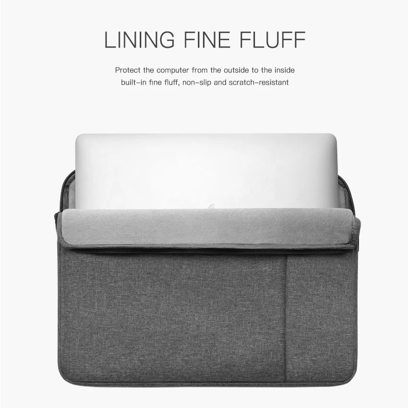 Laptop Sleeve Cases Bag 13 14 15.4 15.6 16 Carrying For Macbook Pro Air M1 M2 13.3 Cover business Computer bag Shell Accessories