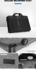 Business Laptop Bag Case Shoulder Tote Bag Notebook Bag Briefcase For 13 15 17 Inch Macbook Air Pro HP Huawei Asus Dell