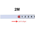 1-5m Stainless Steel Miter Track Tape Measure Self Adhesive Metric Scale Ruler Rust-Proof Durable and Wear-Resistan Ruler