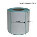 20x10mm Shipping Labels- 700 barcode sticker Per Roll Strongest & THICKEST - Thermal Postage BPA Free, Supermarket Blank Sticker