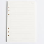 Diary 2025 Classic 6 Holes Binder Notebook Inner Paper Core/refilling Inner Papers:line,grid,dots,list,daily Weekly Monthly Plan