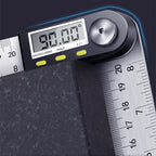 0-200/300mm Digital Angle Finder Meter 0-360 Degree Stainless Steel LCD Protractor Goniometer Ruler