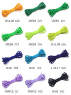2.5mm Elastic Rope Elastic Band Shock Cord Bungee Rubber Band Stretch Thread for Garment Accessory Craft Handmade DIY